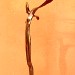 l'indécise (fille d'icare) sculpture bronze, flore de valicourt