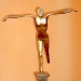 l'audacieuse (fille d'icare) sculpture bronze, flore de valicourt